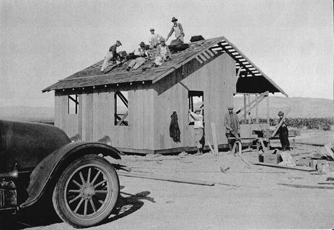 The Campbell House Original Cabin.